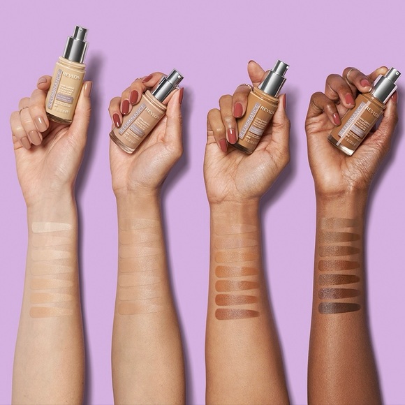 3/$10 Revlon 513 Brown Suede Illuminance Skin Caring Foundation 1oz - Picture 7 of 7